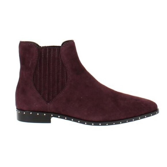 Rebecca Minkoff Madyison Purple Booties 8 - Picture 1 of 6